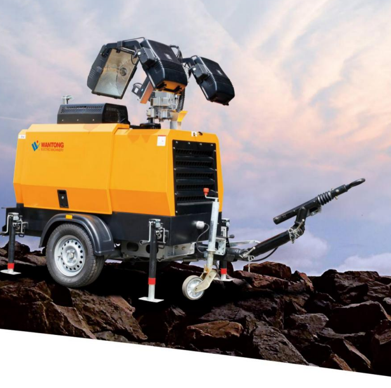 MOBILE LIGHT TOWER POWERED BY KUBOTA
